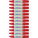 Permanentmarker Artline 100 Ultra 7,5-12 mm rot schräg umweltfreundlich