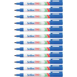 Permanentmarker Artline 700 Medium 0,7 mm blau rund umweltfreundlich