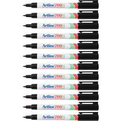 Permanentmarker Artline 700 Medium 0,7 mm schwarz rund umweltfreundlich