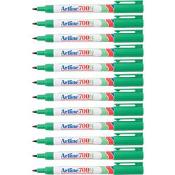 Permanentmarker Artline 700 Medium 0,7 mm grün rund umweltfreundlich