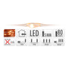 Kupferdraht mit 80 LED -Leuchten