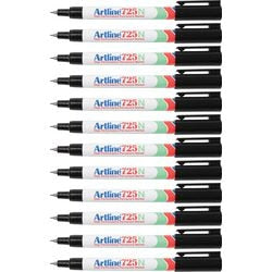 Permanentmarker Artline 725 fein 0,4 mm schwarz rund umweltfreundlich schnell trocknend