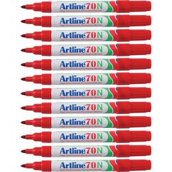 Permanentmarker Artline 70 Ultra 1,5 mm rot rund umweltfreundlich