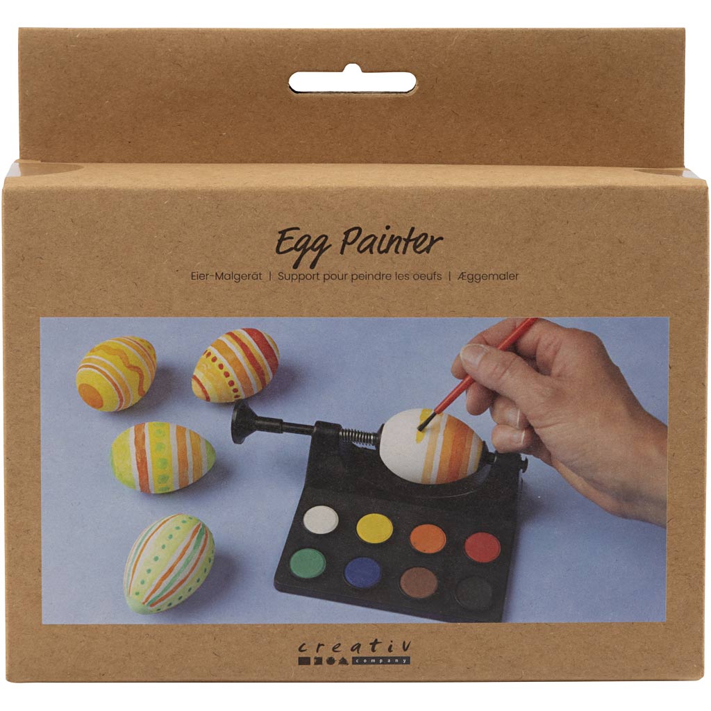 Creativ Company Eier bemalen, L: 16,5 cm, schwarz, 1 Set