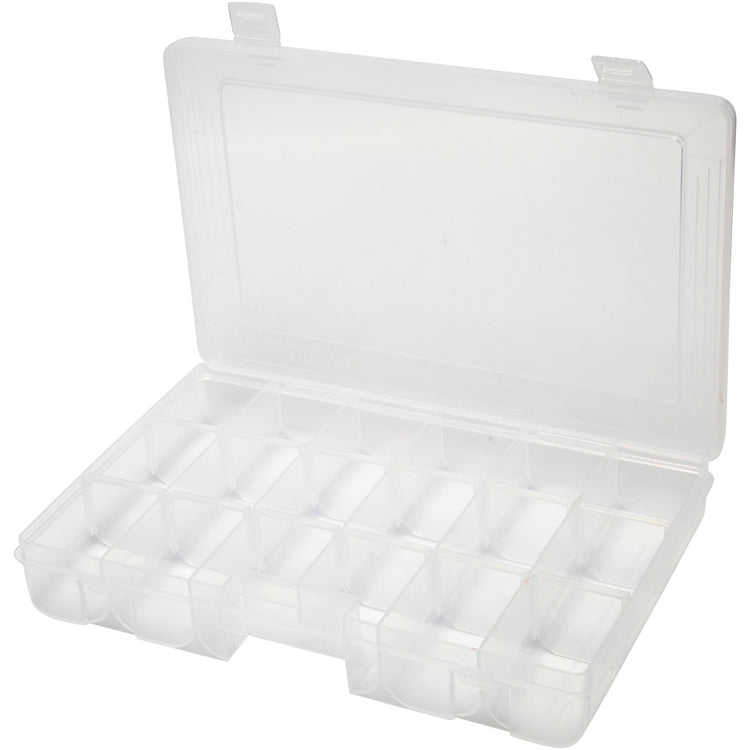Creativ Company Aufbewahrungsbox, Größe 27x19 cm, Lochgröße 5x4,5 cm, 1 Stück