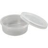 Creativ Company Plastikdose mit Deckel, H: 24 mm, T 68 mm, 45 ml, 20 Stück 1 Box