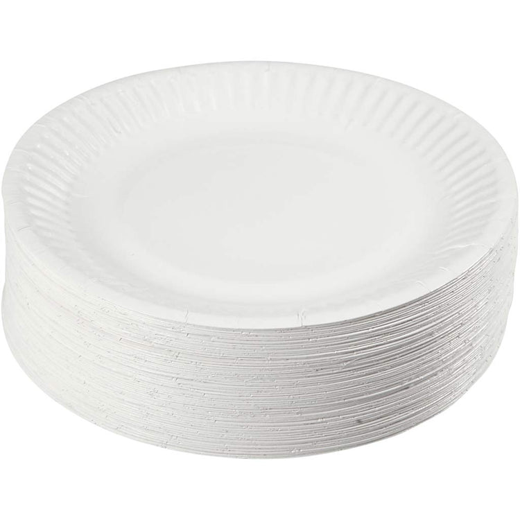 Pappteller, D 15 cm, 100 Stück 1 Karton