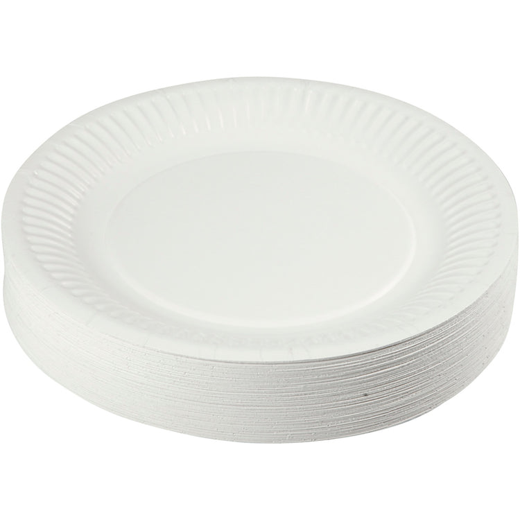 Pappteller, D 18 cm, 100 Stück 1 Karton