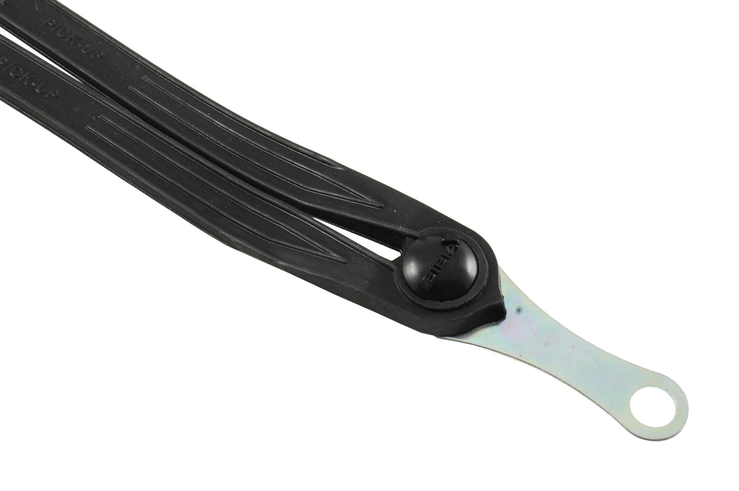 Cordo-Bungee-Cord-Gummi in klassischem Schwarz mit abnehmbaren 12-mm-Achsplatten