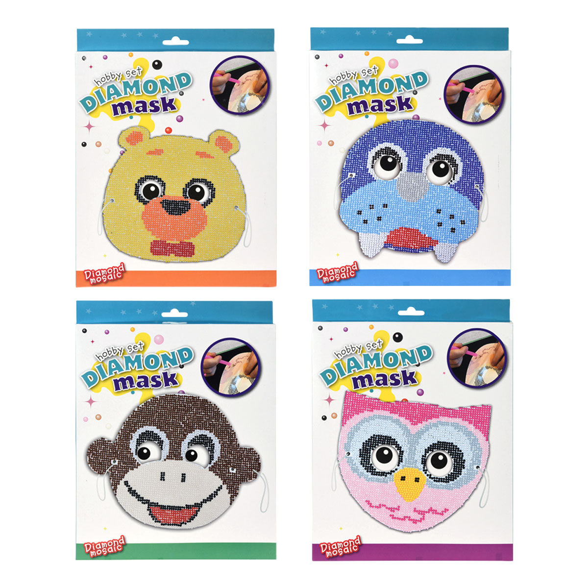 Hobbyset Diamond Tiermasken