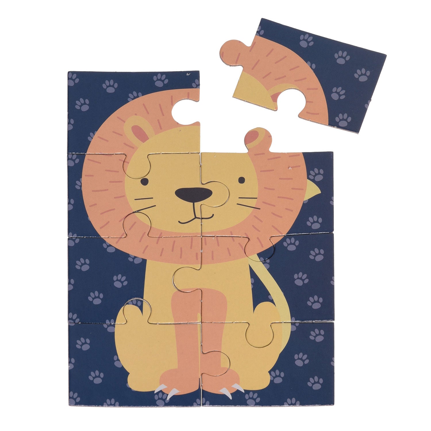 Mini -Puzzle -Tiere, 8st.