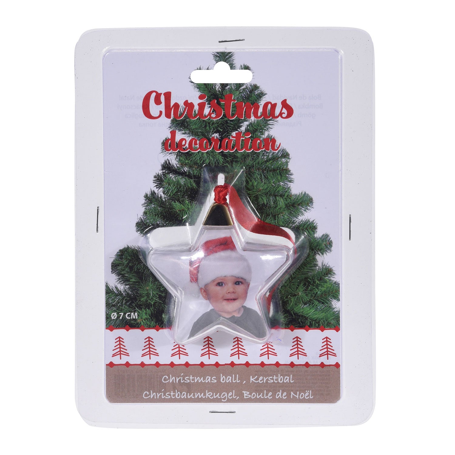 Weihnachten Bauer mit Fotohalter