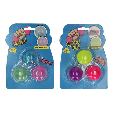 Drücken Sie Ball klebrige Farbe, 3 Set von 3