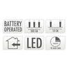 LED -Beleuchtung weiß, 30 Lichter