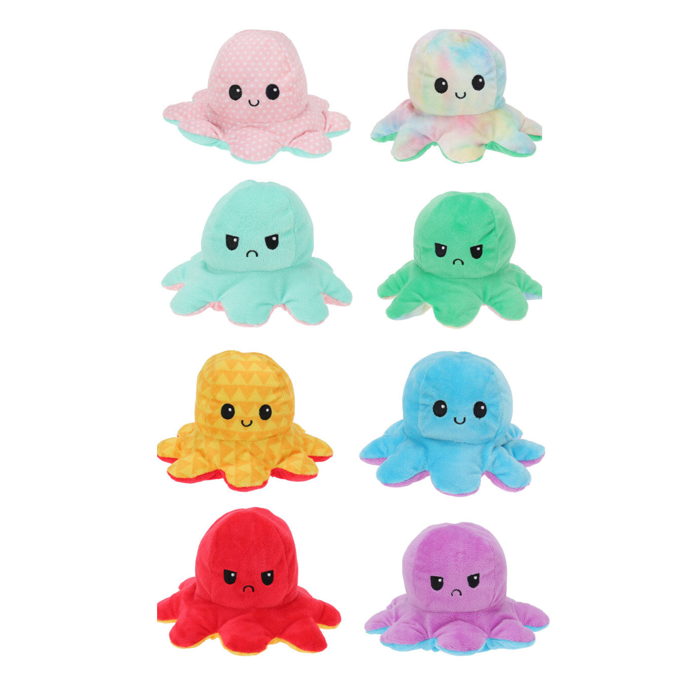 Plüsch Octopus reversibel