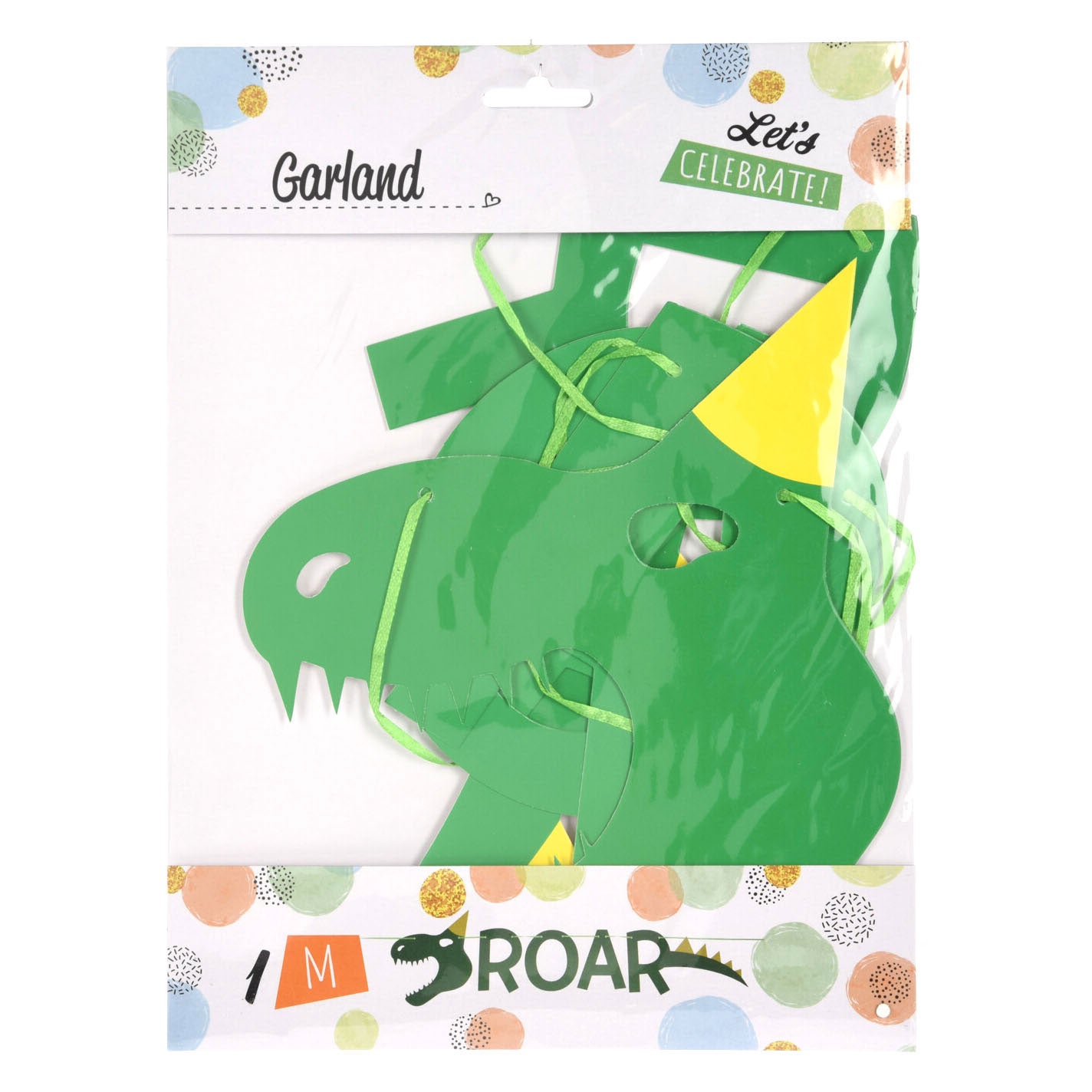 Flag -Linie Dino Roar, 1mtr.