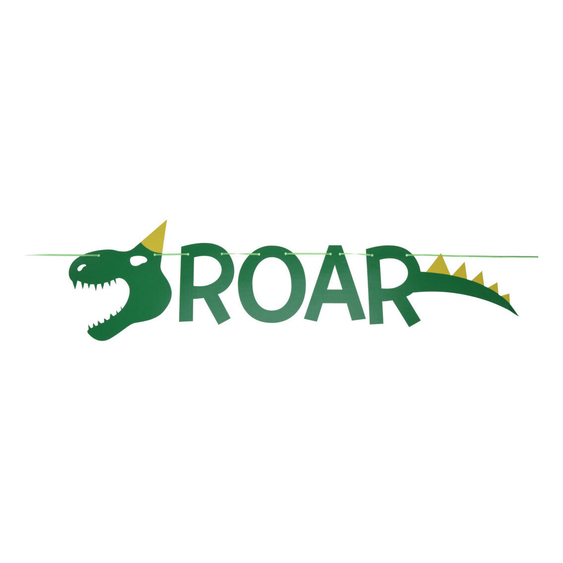 Flag -Linie Dino Roar, 1mtr.