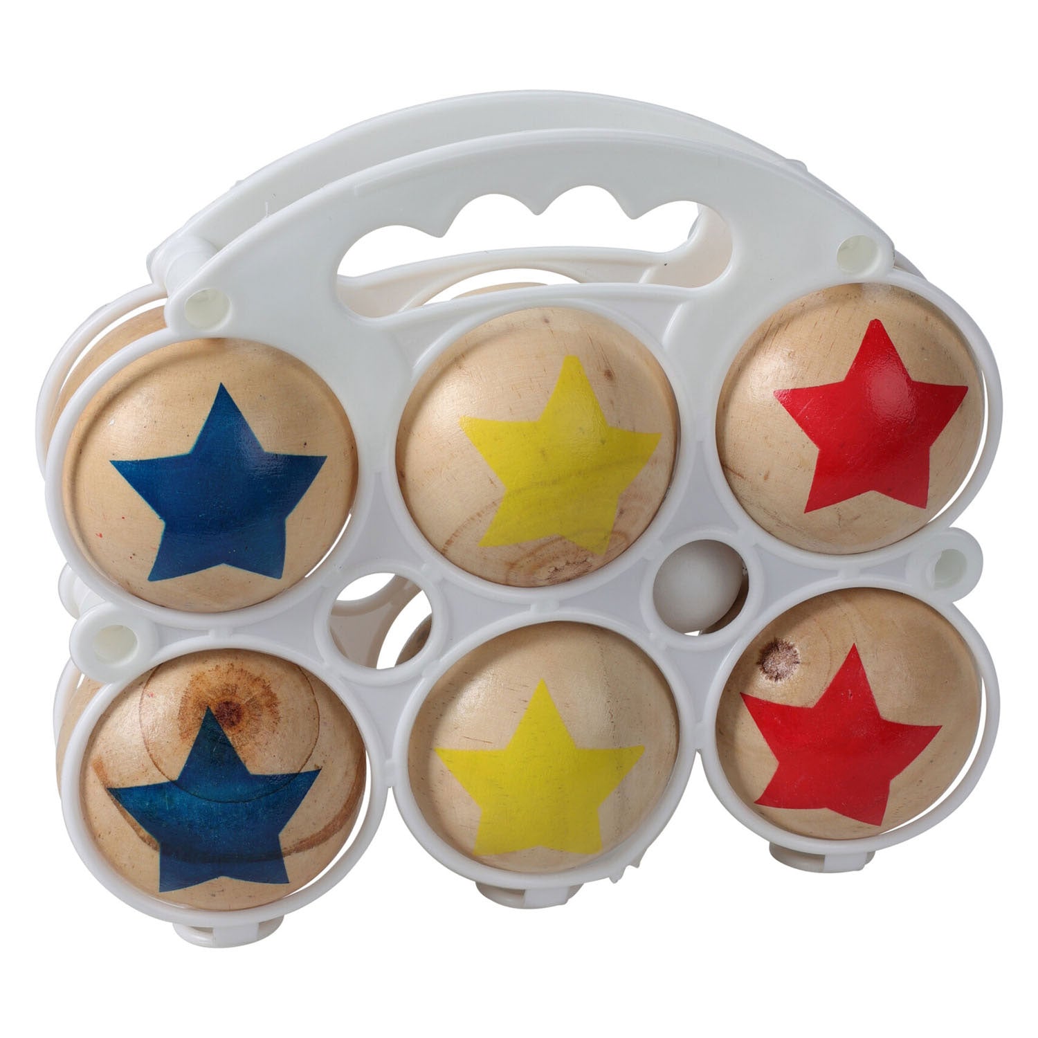Jeu de Boules setzte Holz