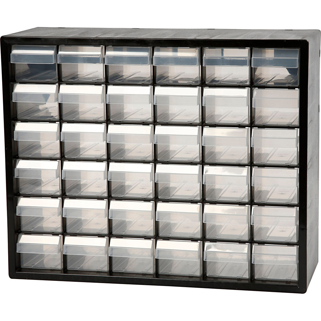 Raaco-Aufbewahrungssystem, Größe PC 36, Größe 33 x 40,7 x 14,1 cm, Lochgröße 60 x 50 mm, 1 Set