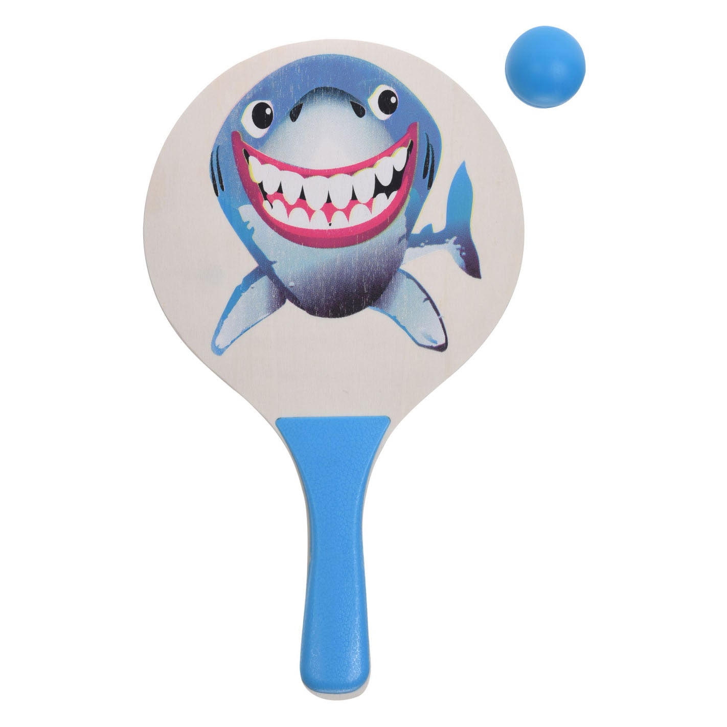 Beachball -Set Marine -Tiere, aus Holz hergestellt