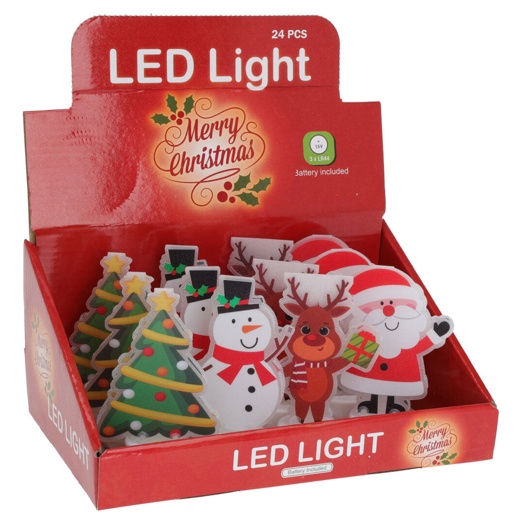 Teelight mit Weihnachtsstiftung, 12st.