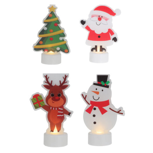 Teelight mit Weihnachtsstiftung, 12st.