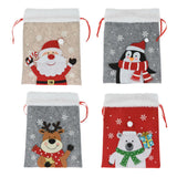 Filztasche mit Weihnachtsfigur - afbeelding 1