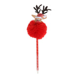 Kugel Weihnachten mit Pompom, 25 cm - afbeelding 3