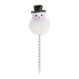 Kugel Weihnachten mit Pompom, 25 cm - afbeelding 4