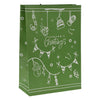 Geschenktüte Weihnachts -Deco 16cm, 24st.