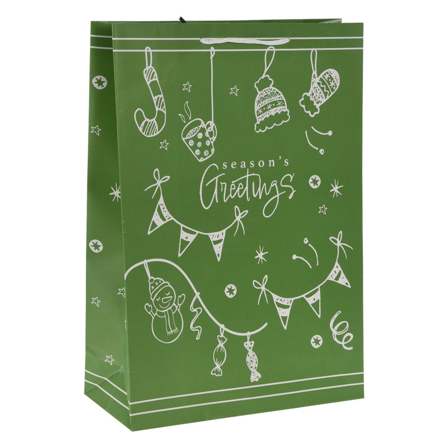 Geschenktüte Weihnachts -Deco 16cm, 24st.