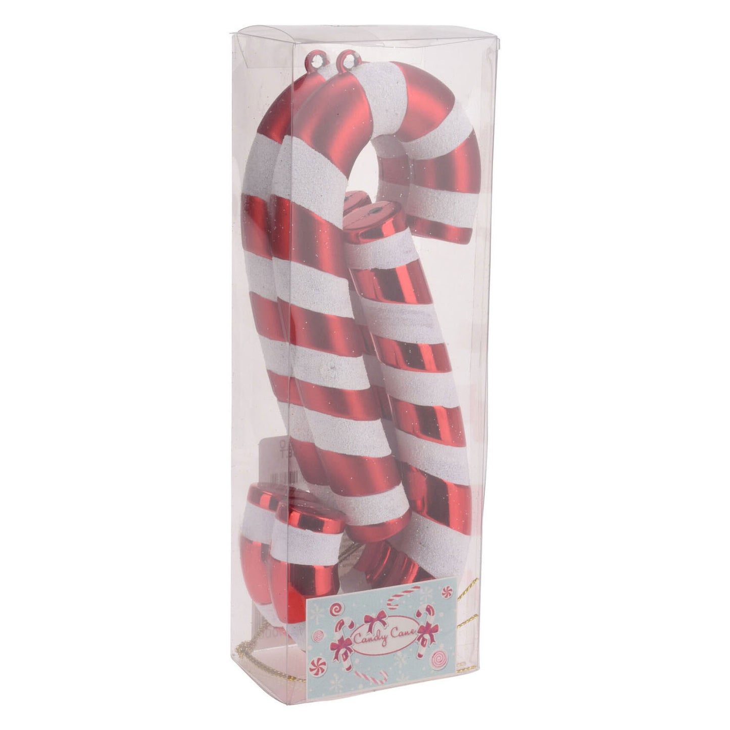 Weihnachtsanhänger Süßystick Red 17 cm, 4st.