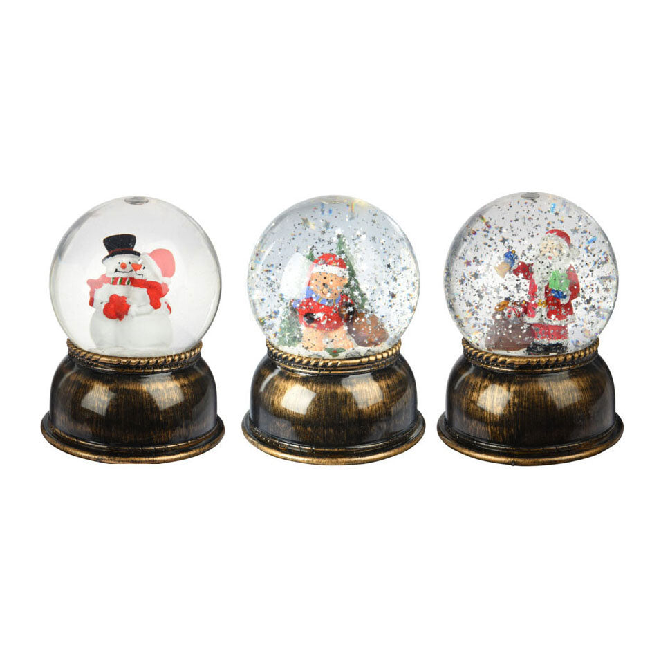 Glas Shakbol Weihnachten, 14 cm