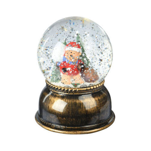 Glas Shakbol Weihnachten, 14 cm