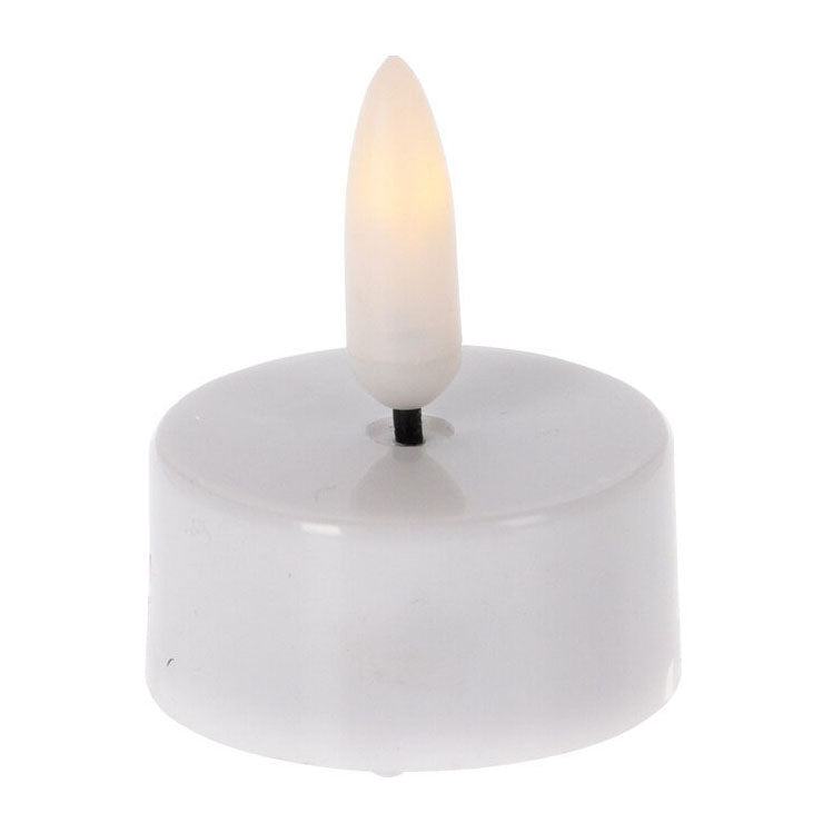 Teelight Set White, 4st.