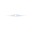 Silber Brao 40led Warm White, 195 cm