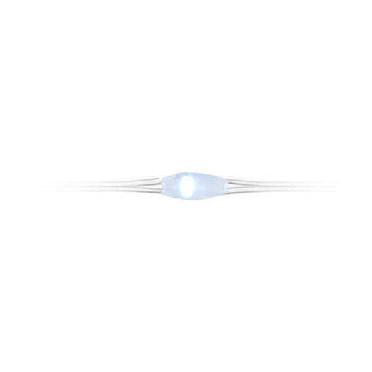 Silber Brao 40led Warm White, 195 cm