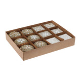 Box 7x4cm Gold, 12 Set von 12 - afbeelding 1