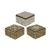 Box 7x4cm Gold, 12 Set von 12