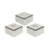 Box 7x4cm weiß, 12 Set von 12