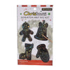 Kraskunst Christmas Hangers, 4st.
