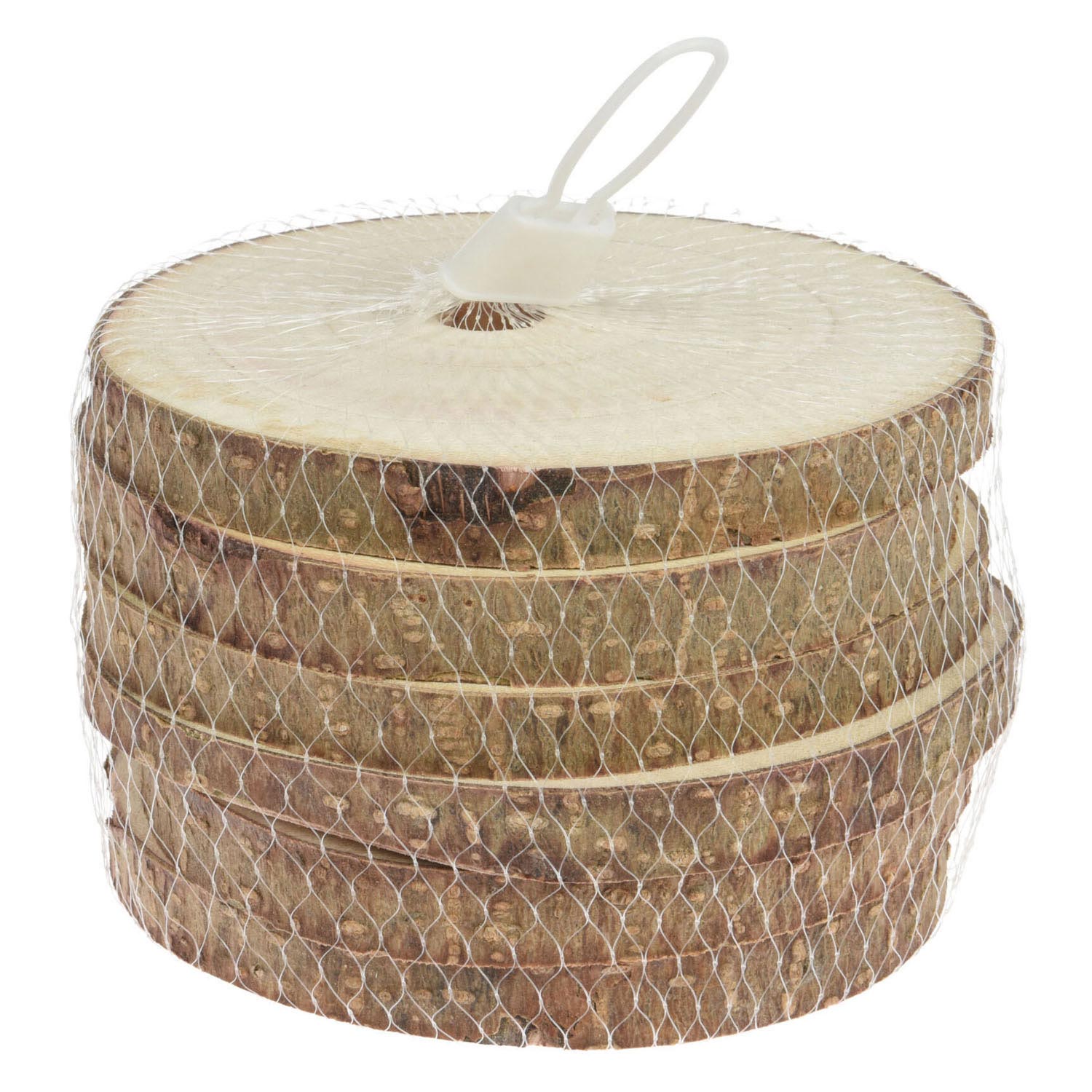 Coaster Tree Rinde Wood 11cm, 6st.