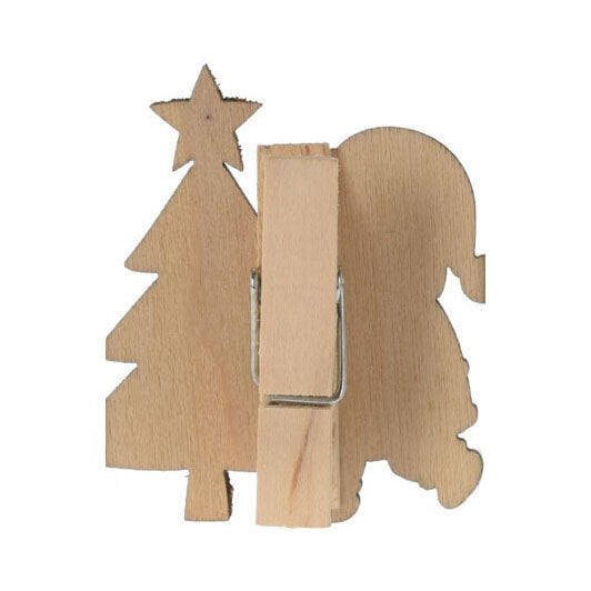Weihnachtsklammern, 6 Stk.