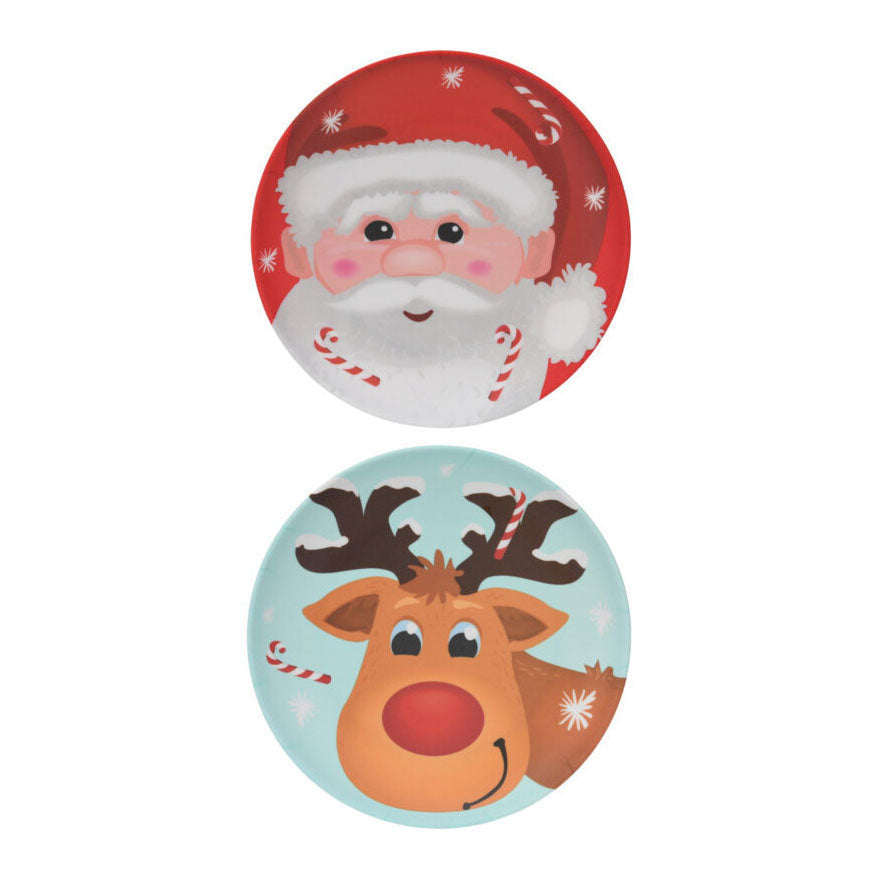 Melamine Kinderbrett mit Weihnachtsdruck