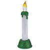 Led Candle mit Weihnachtslitter, 15 cm.