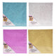 Leinwand Glitter 15x15cm, 12 -Set von 12