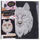 Leinwandglitter mit Druck - afbeelding 1