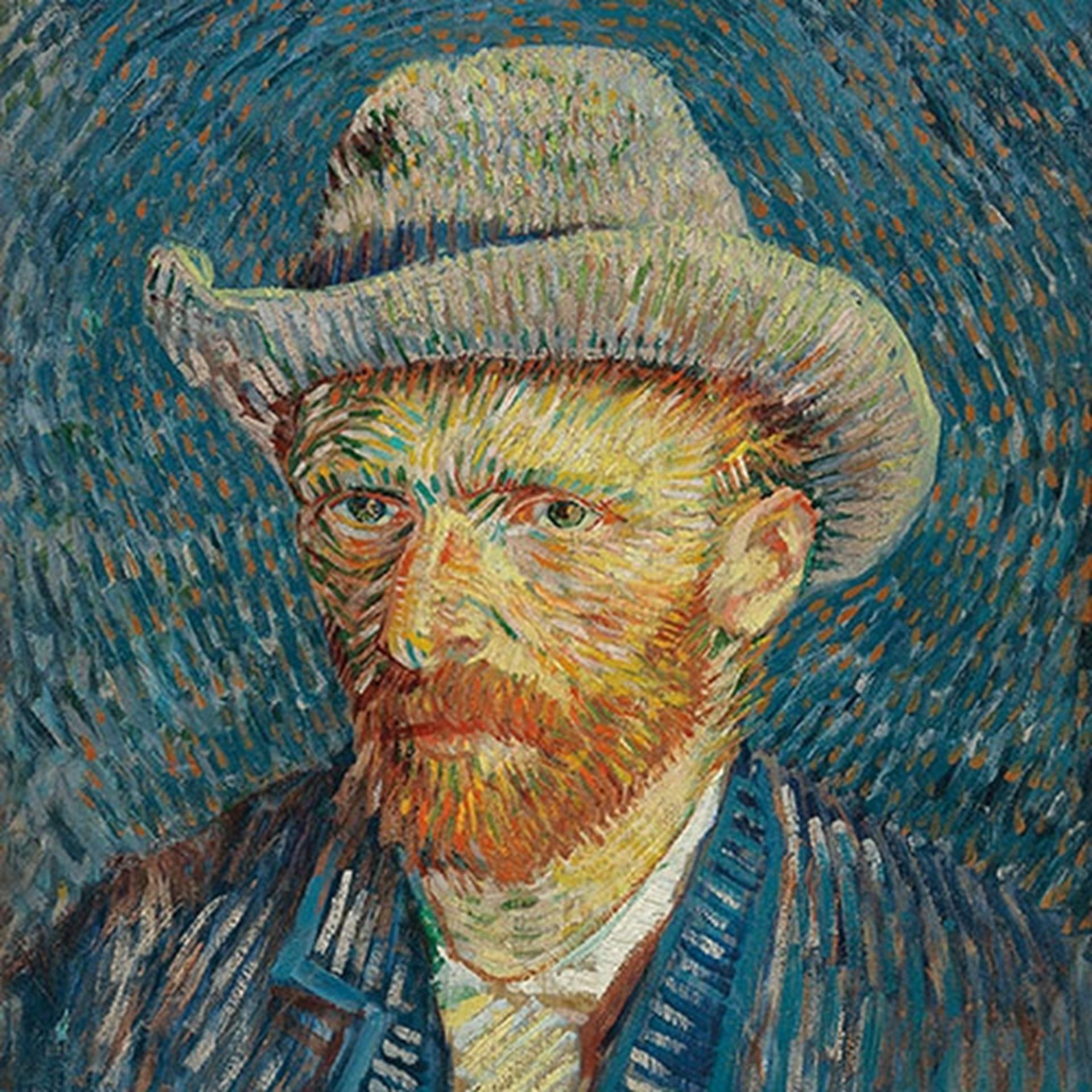 Ambiente Serviette 33cm Van Gogh Porträt