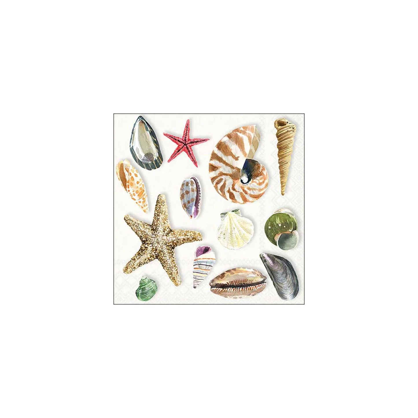 Ambiente Servietten 33cm Muscheln
