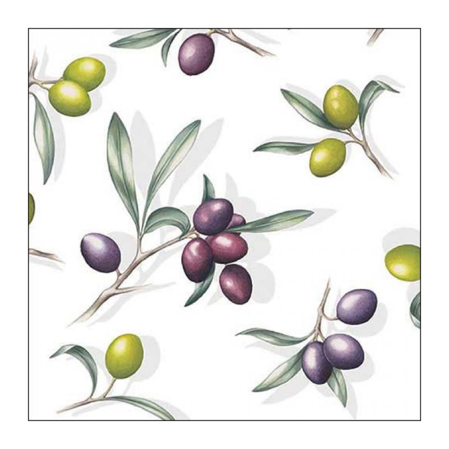 Ambiente Serviette 33 leckere Oliven